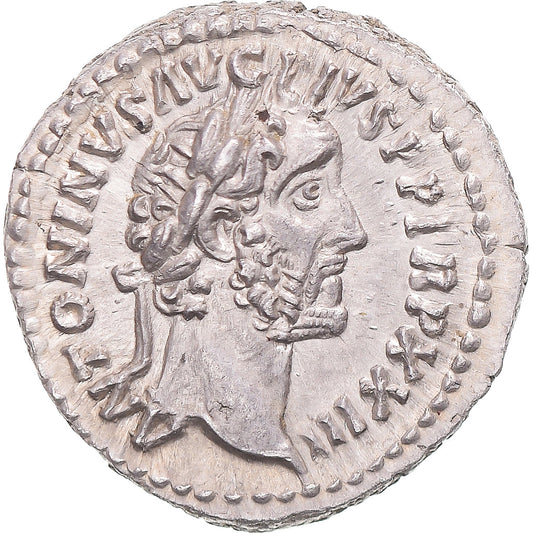 Coniare, 
  
  Antonino Pio, 
  
  Denario