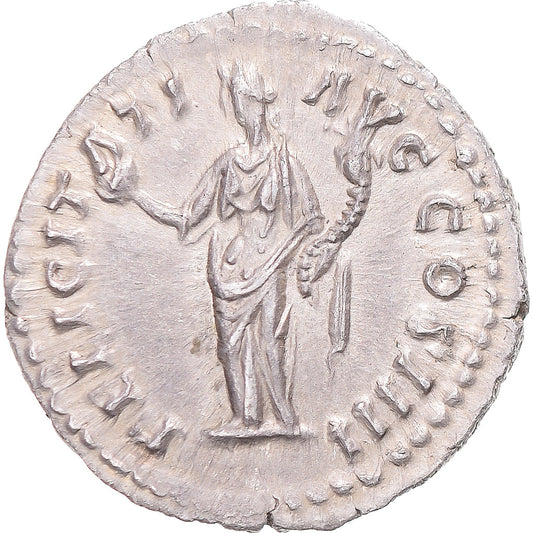 Coniare, 
  
  Antonino Pio, 
  
  Denario