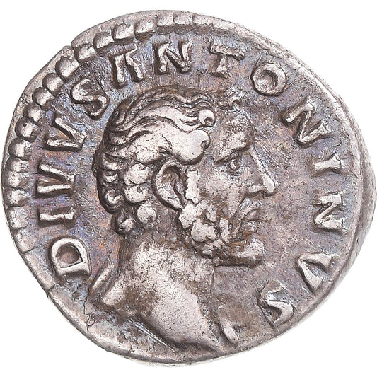 Coniare, 
  
  Divus Antonino Pio, 
  
  Denario