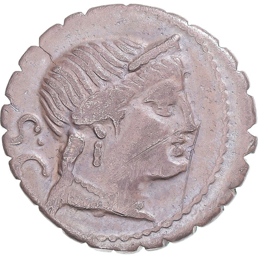 Coniare, 
  
  Nevia, 
  
  Denario Serrato