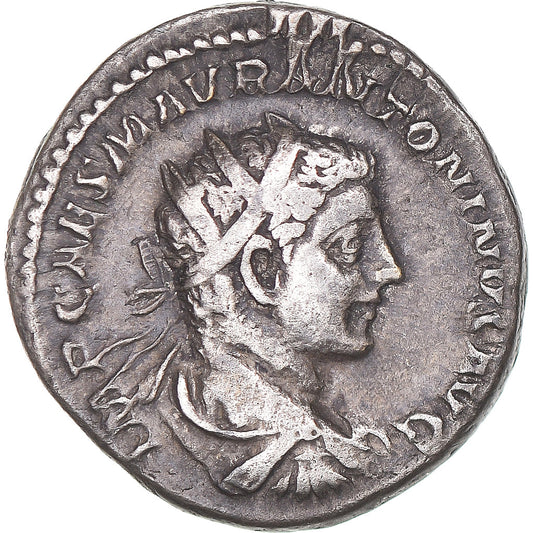 Coniare, 
  
  Eliogabalo, 
  
  Antoniniano