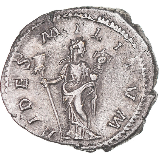 Coniare, 
  
  Eliogabalo, 
  
  Denario