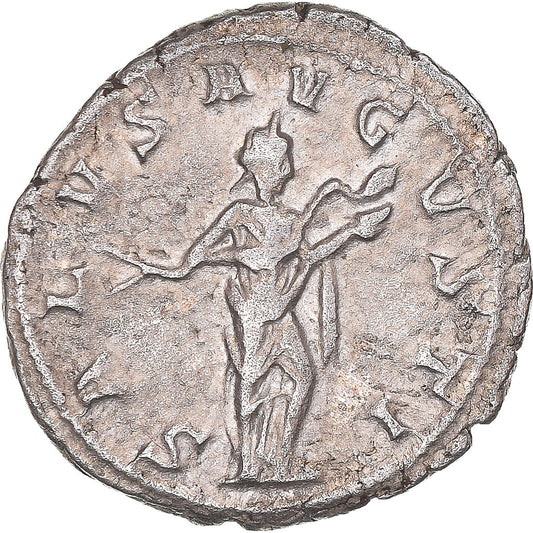 Coniare, 
  
  Gordiano III, 
  
  Denario