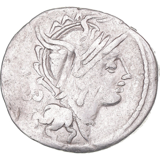 Coniare, 
  
  Servilia, 
  
  Denario