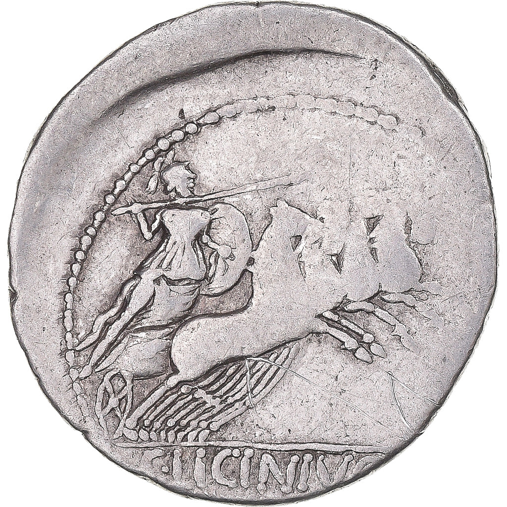 Coniare, 
  
  Licinia, 
  
  Denario