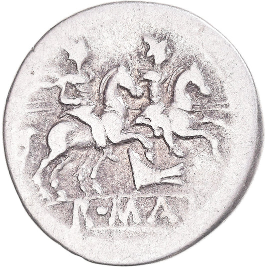 Coniare, 
  
  Denario, 
  
  206-195 a.C