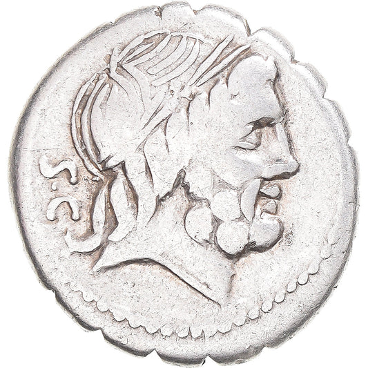Coniare, 
  
  Antonia, 
  
  Denario Serrato