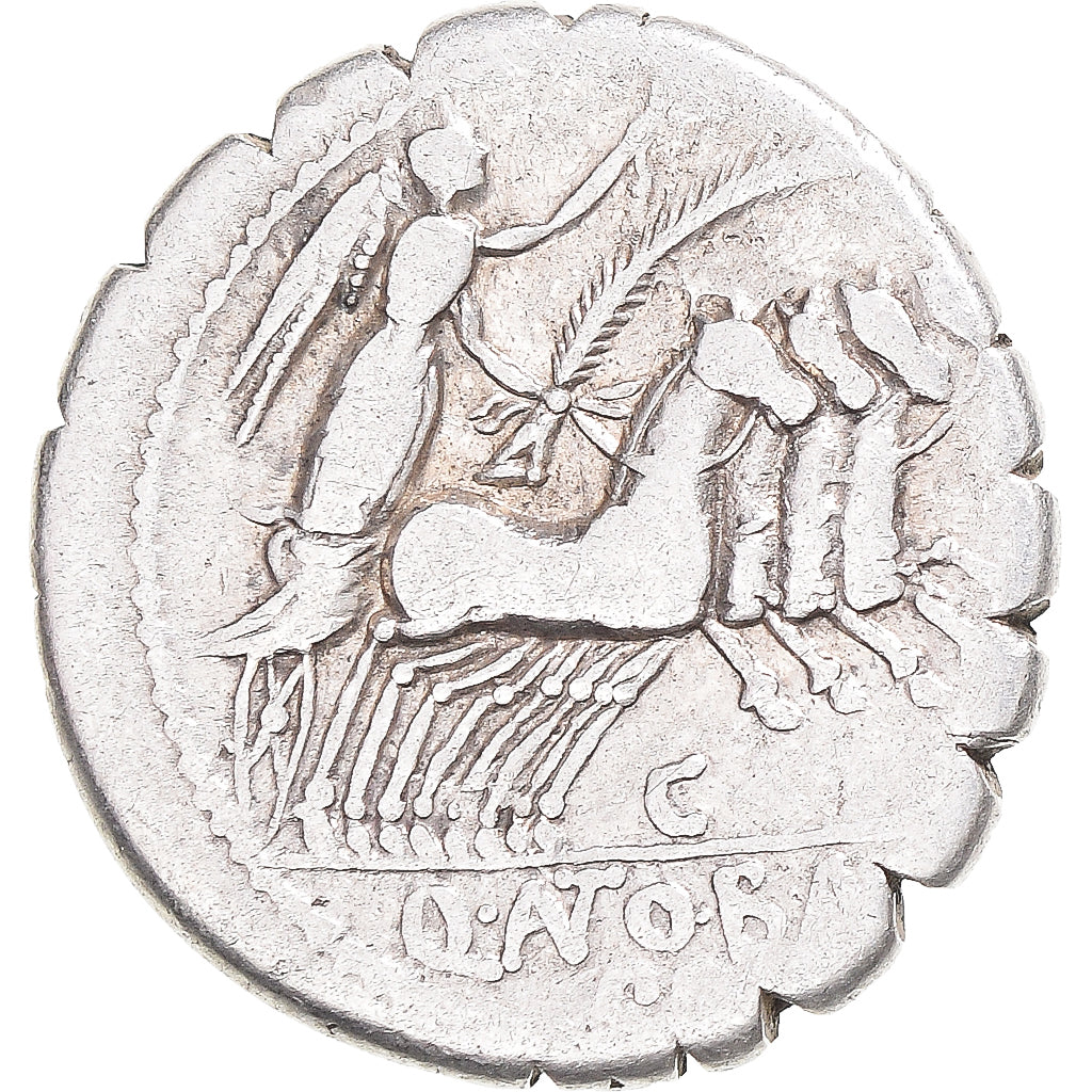 Coniare, 
  
  Antonia, 
  
  Denario Serrato