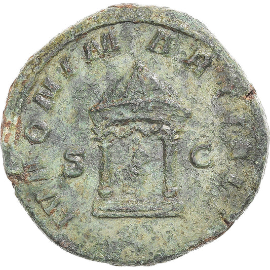 Coniare, 
  
  Volusiano, 
  
  Sesterzio