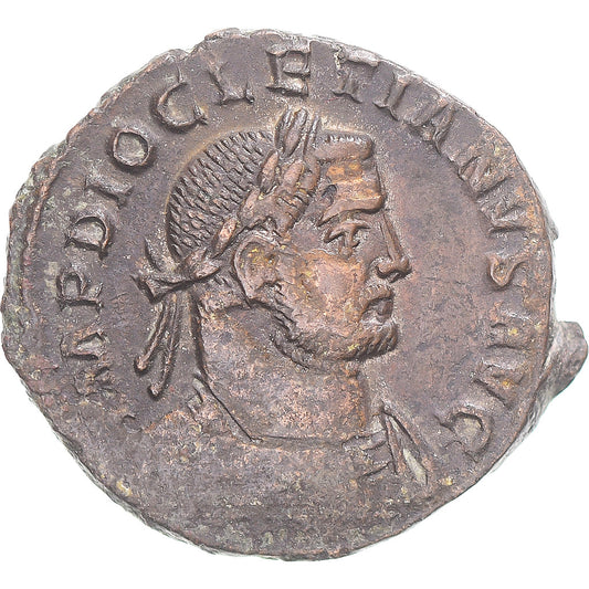 Moneta,
Diocleziano,
Frazione Æ