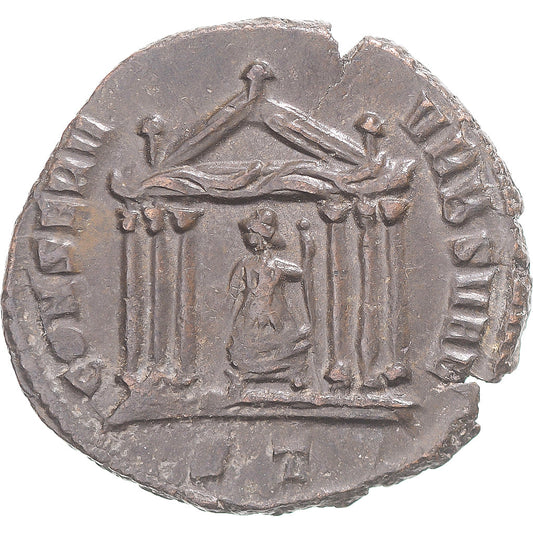 Coniare, 
  
  Massenzio, 
  
  Bronzo Æ