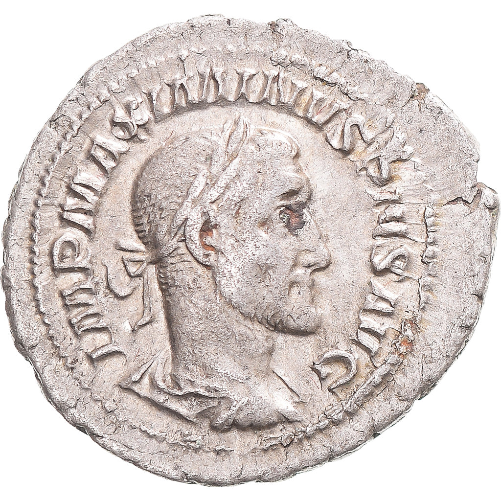 Coniare, 
  
  Massimino I Trace, 
  
  Denario