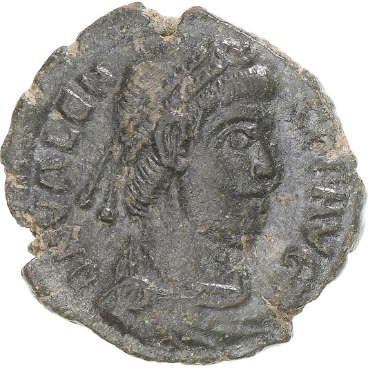 Moneta,
Valente,
Æ