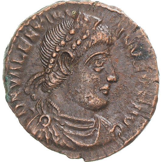 Moneta,
Valentino I,
Frazione Æ