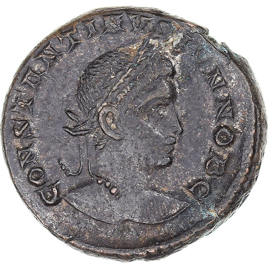 Moneta,
Costantino II,
Frazione Æ