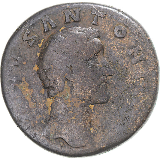 Coniare, 
  
  Divus Antonino Pio, 
  
  Sesterzio