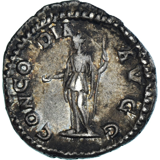Coniare, 
  
  Plautilla, 
  
  Denario