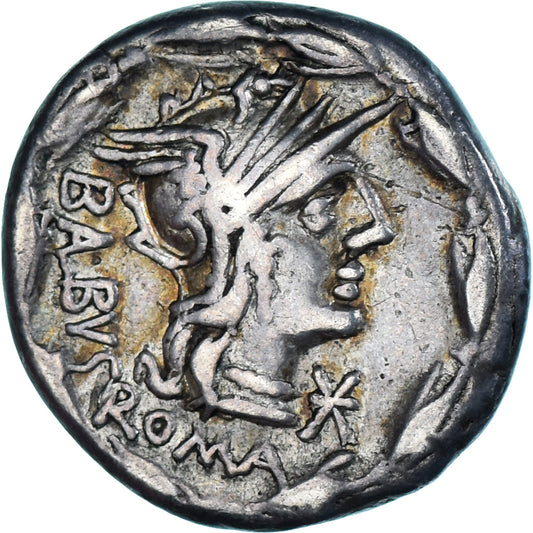 Coniare, 
  
  Acilia, 
  
  Denario