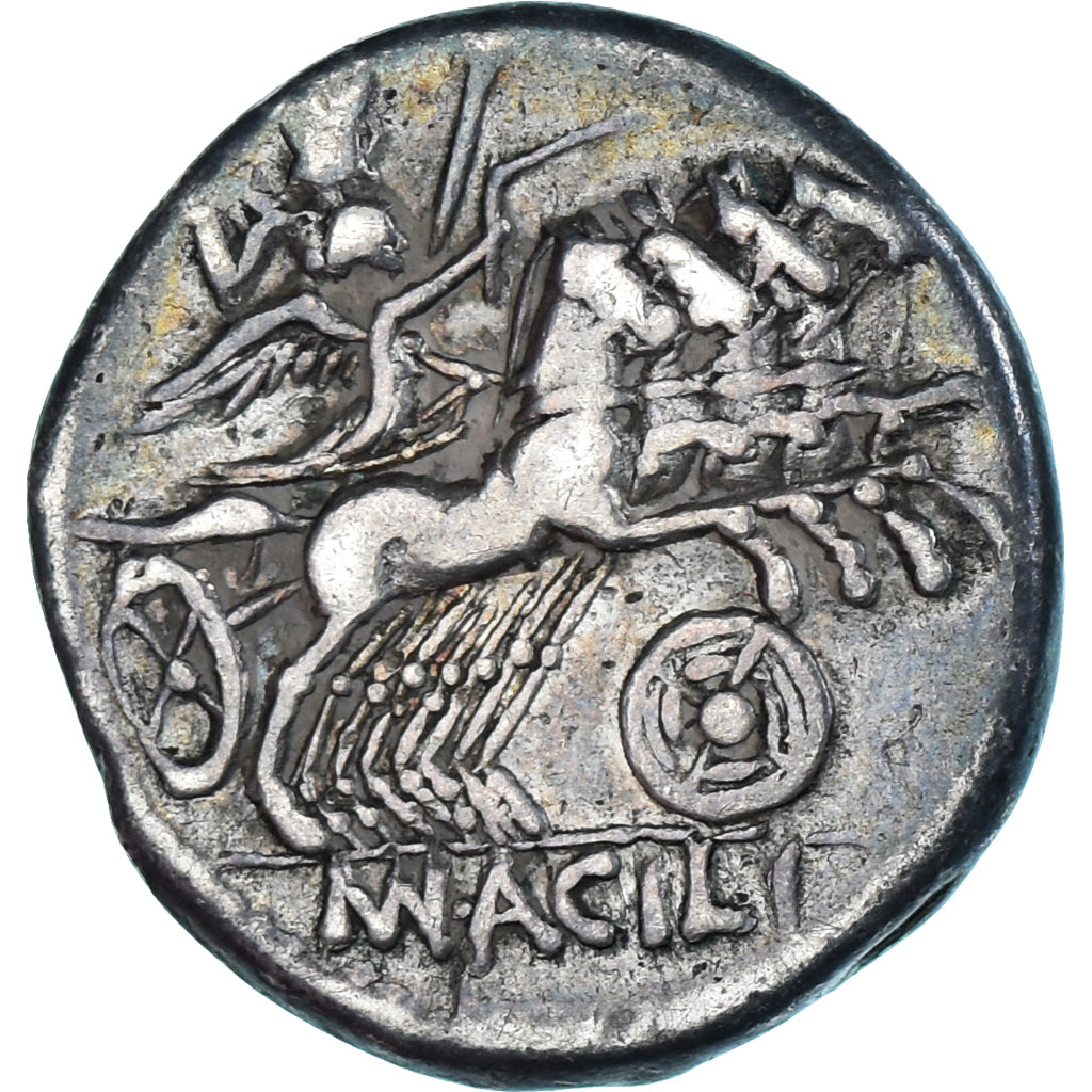 Coniare, 
  
  Acilia, 
  
  Denario