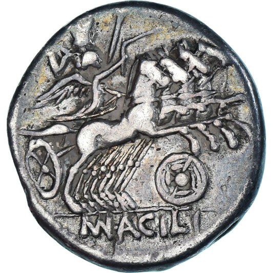Coniare, 
  
  Acilia, 
  
  Denario