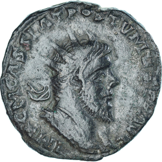 Coniare, 
  
  Postumo, 
  
  Sesterzio