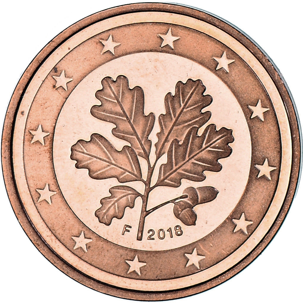Germania,
2 centesimi di euro,
2018