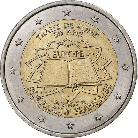 Francia,
2 Euro,
Trattato di Roma