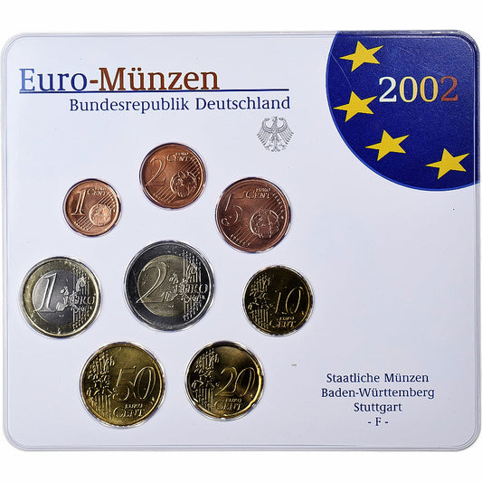 Germania,
Da 1 centesimo a 2 euro,
BU