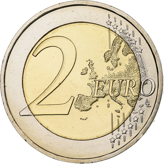 Germania, 
  
  2 euro, 
  
  30 anni dal drappeggio dell'UE