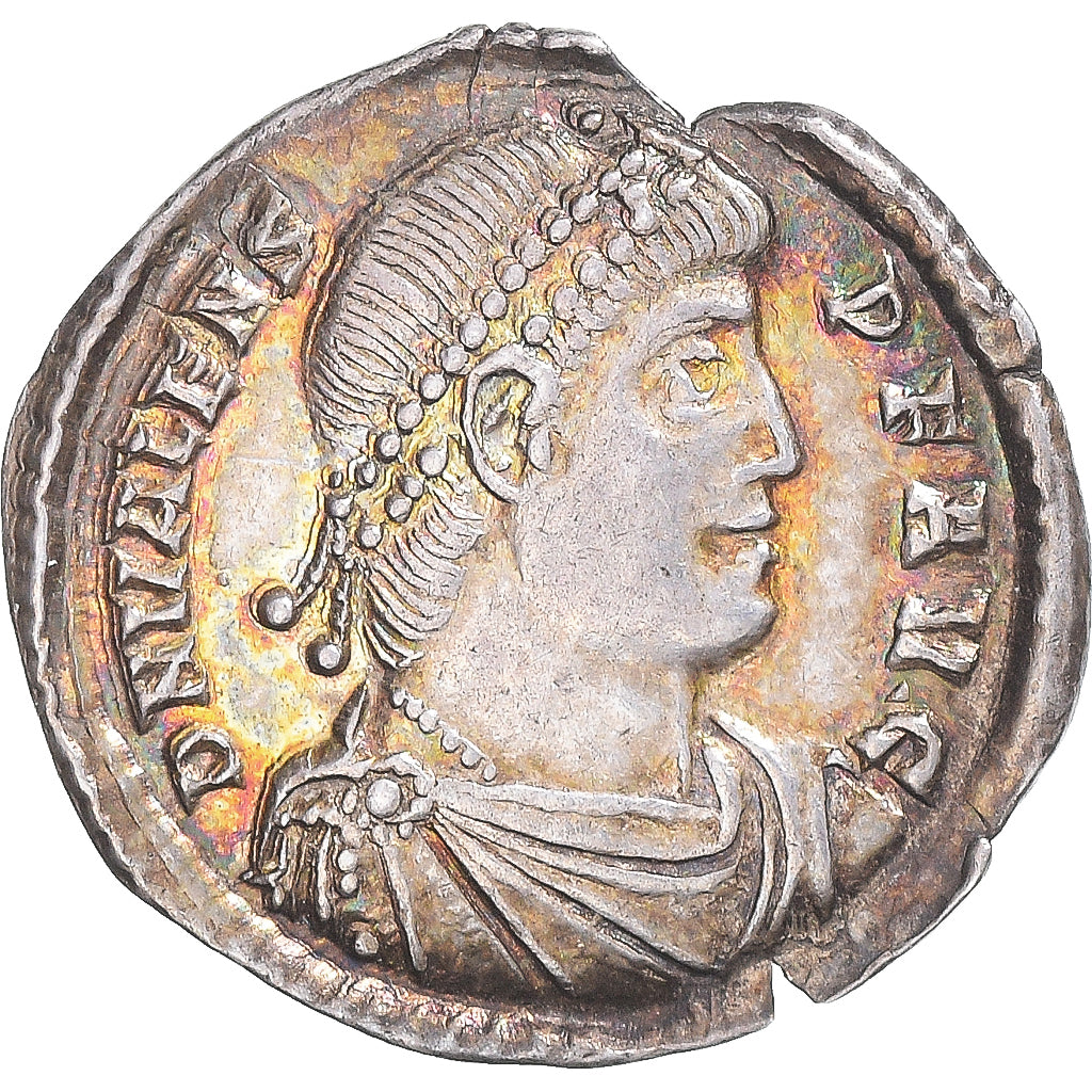 Coniare, 
  
  Valente, 
  
  Siliqua