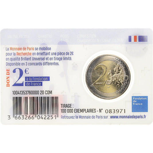 Francia, 
  
  2 euro, 
  
  Eroi della pandemia