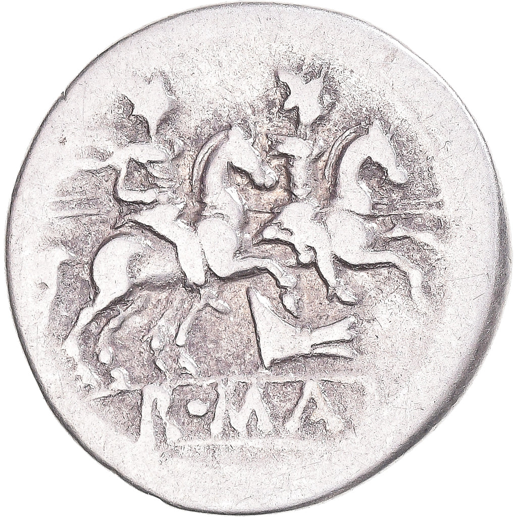 Coniare, 
  
  Denario, 
  
  206-195 a.C
