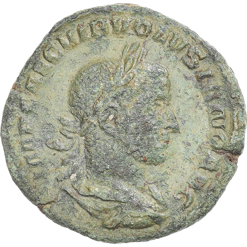 Coniare, 
  
  Volusiano, 
  
  Sesterzio