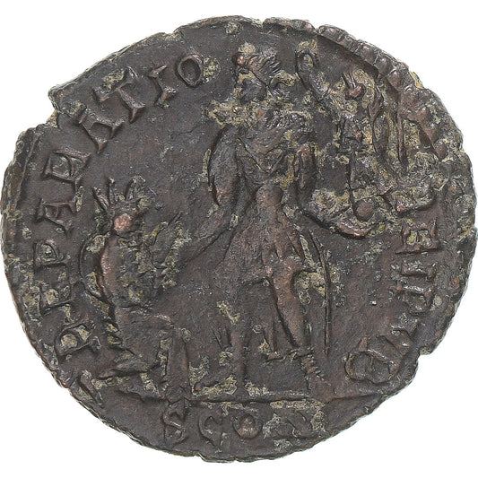 Coniare, 
  
  Valentiniano II, 
  
  Æ